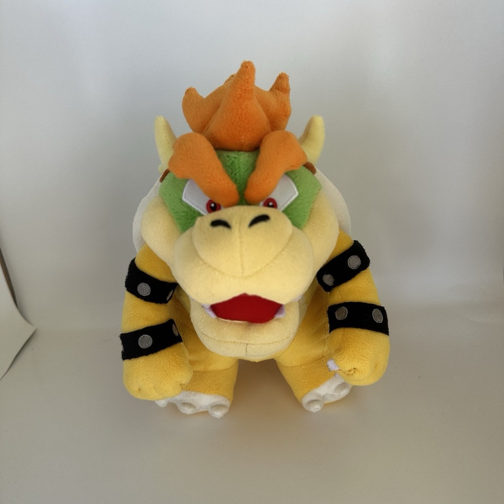 2017 BOWSER All Star Plush 10" Super Mario Bros Little Buddy Stuffed Animal